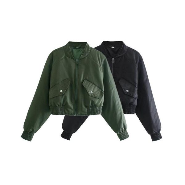 women's jackets woman minimalist  long sleeve loose bomber jacket 2021 autumn female solid color baseball ladies oversized outwear, Black;brown
women's jackets woman minimalist  long sleeve loose bomber jacket 2021 autumn female solid color baseball ladies oversized outwear, Black;brown