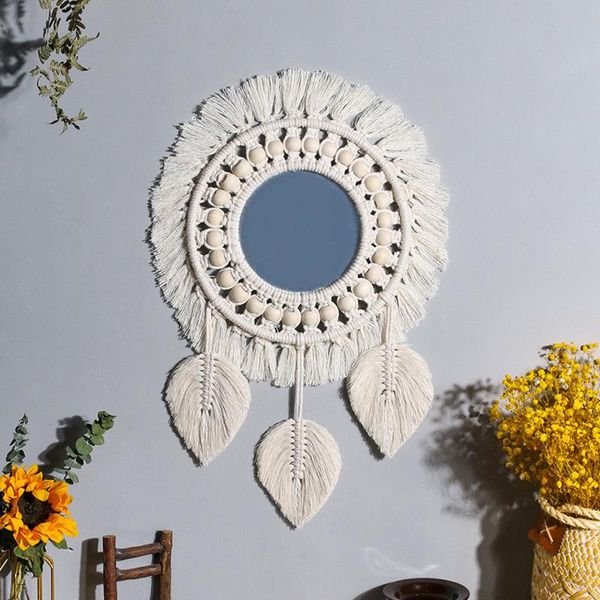 mirrors home decor macrame mirror handmade tapestry makeup compact bohemia decoration bedroom decorative wall
mirrors home decor macrame mirror handmade tapestry makeup compact bohemia decoration bedroom decorative wall