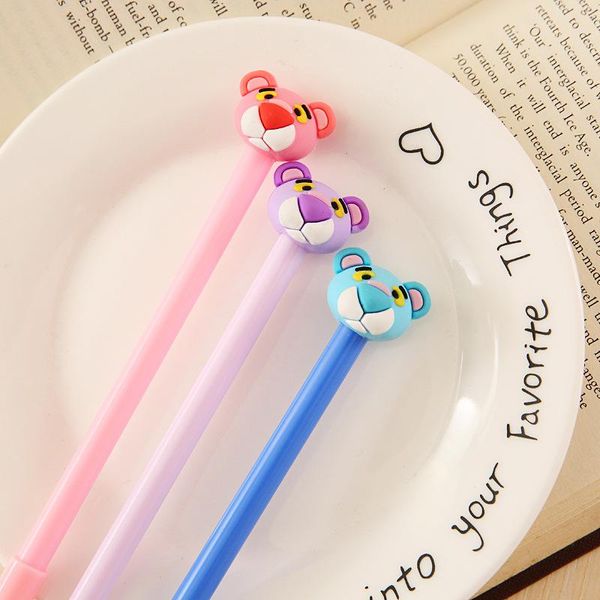 gel pens 0.5mm cartoon pink tiger signature pen escolar papelaria school office supply promotional cute gift kawaii 
gel pens 0.5mm cartoon pink tiger signature pen escolar papelaria school office supply promotional cute gift kawaii