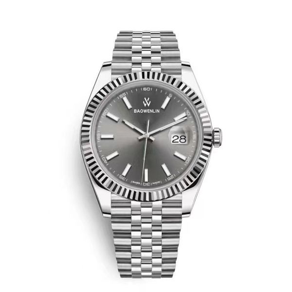 automatic mechanical watches men water resistant magnifier montre de luxe 41mm u1 orologio stainless steel sapphire mens male wristwatches w, Slivery;brown
automatic mechanical watches men water resistant magnifier montre de luxe 41mm u1 orologio stainless steel sapphire mens male wristwatches w, Slivery;brown