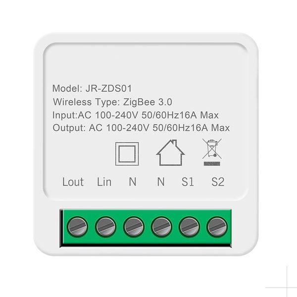 smart home control mini tuya zigbee light switch module 16a ac100-240v 2 way life compatible with alexa google
smart home control mini tuya zigbee light switch module 16a ac100-240v 2 way life compatible with alexa google