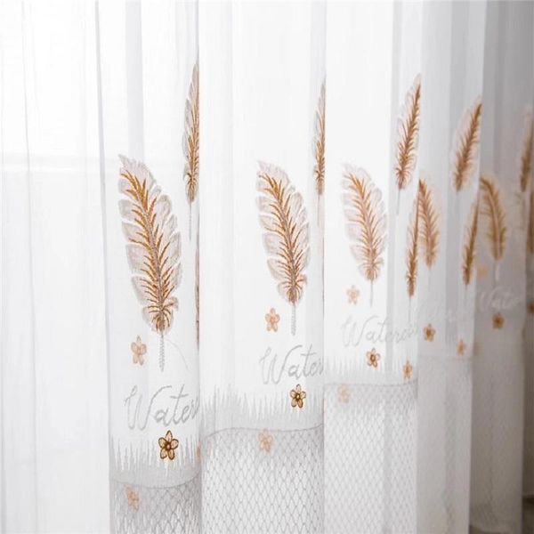 curtain & drapes modern simple gauze pastoral style rice ear printing embroidery small fresh curtains for living room bedroom
curtain & drapes modern simple gauze pastoral style rice ear printing embroidery small fresh curtains for living room bedroom