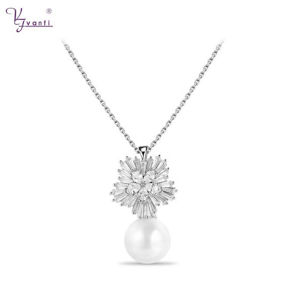 pendant necklaces kfvanfi snowflake cubic zirconia pearl necklace women jewelry gold, Silver
pendant necklaces kfvanfi snowflake cubic zirconia pearl necklace women jewelry gold, Silver