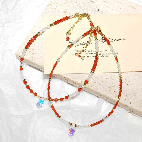 lii ji carnelian moonstone 14k gold filled beaded anklet 23+4cm austrian crystal handmade jewelry for women gift, Red;blue
lii ji carnelian moonstone 14k gold filled beaded anklet 23+4cm austrian crystal handmade jewelry for women gift, Red;blue