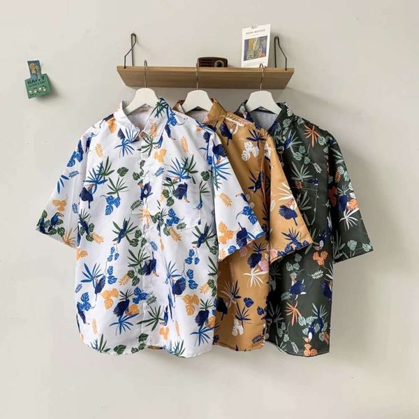 men's casual shirts shirtspring beach summer youth short sleeve korean cardigan broken flower men's shirt ruffian handsome hawaiia, White;black
men's casual shirts shirtspring beach summer youth short sleeve korean cardigan broken flower men's shirt ruffian handsome hawaiia, White;black