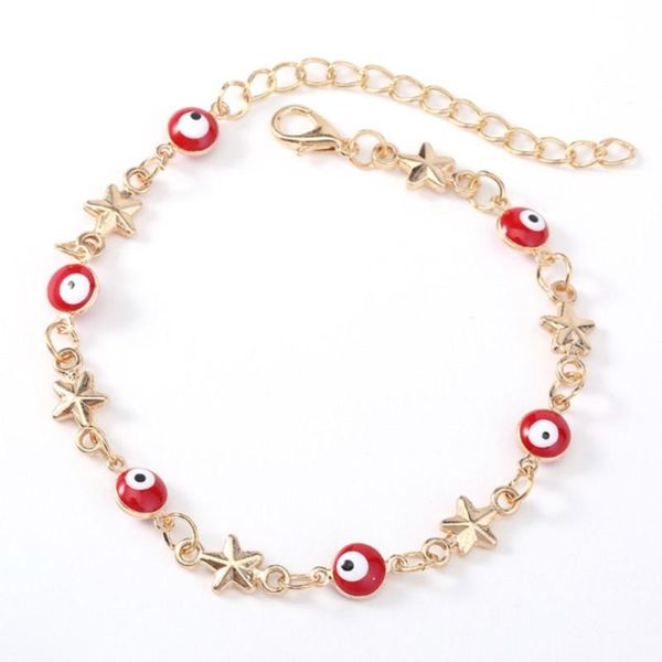 charm bracelets bracelet for woman 2021 summer devil's eyes five-pointed star friendship trend ornaments couple jewellery gift, Golden;silver
charm bracelets bracelet for woman 2021 summer devil's eyes five-pointed star friendship trend ornaments couple jewellery gift, Golden;silver