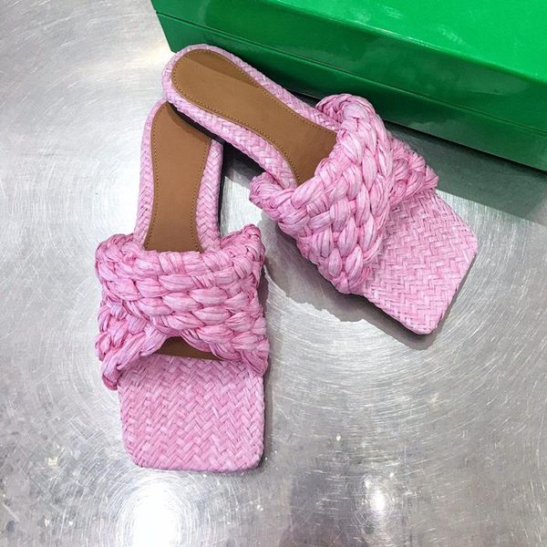 sandals 2021 spring brand slippers lafite grass woven pink braid fold flat mules shoes flip flops party for women wedding, Black
sandals 2021 spring brand slippers lafite grass woven pink braid fold flat mules shoes flip flops party for women wedding, Black