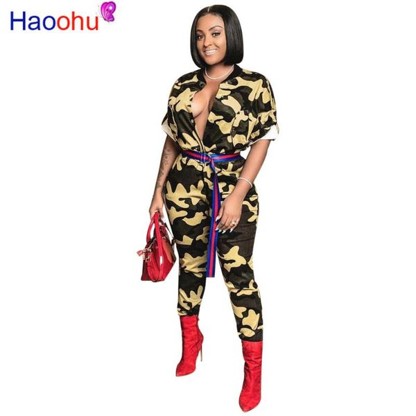women's jumpsuits & rompers camouflage print womens jumpsuit casual o neck short sleeve full length body suit summer buttons up plus si, Black;white
women's jumpsuits & rompers camouflage print womens jumpsuit casual o neck short sleeve full length body suit summer buttons up plus si, Black;white