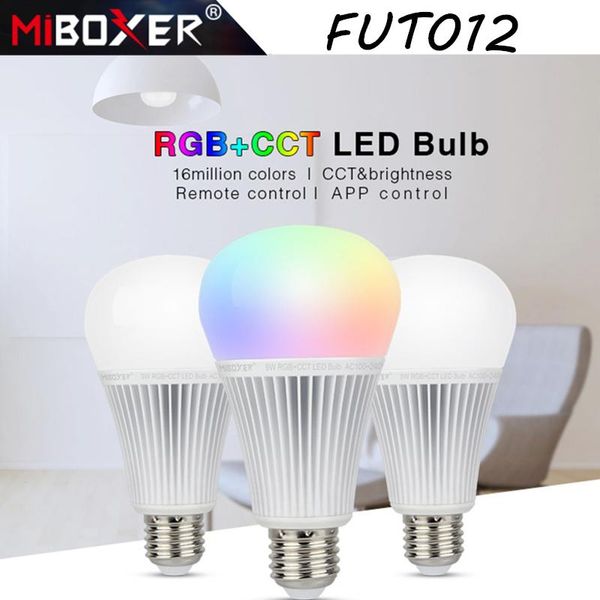 bulbs miboxer fut012 e27 9w rgb cct led bulb spotlight ac100~240v smart lamp 2.4g remote /app control houses, restaurants, bars
bulbs miboxer fut012 e27 9w rgb cct led bulb spotlight ac100~240v smart lamp 2.4g remote /app control houses, restaurants, bars