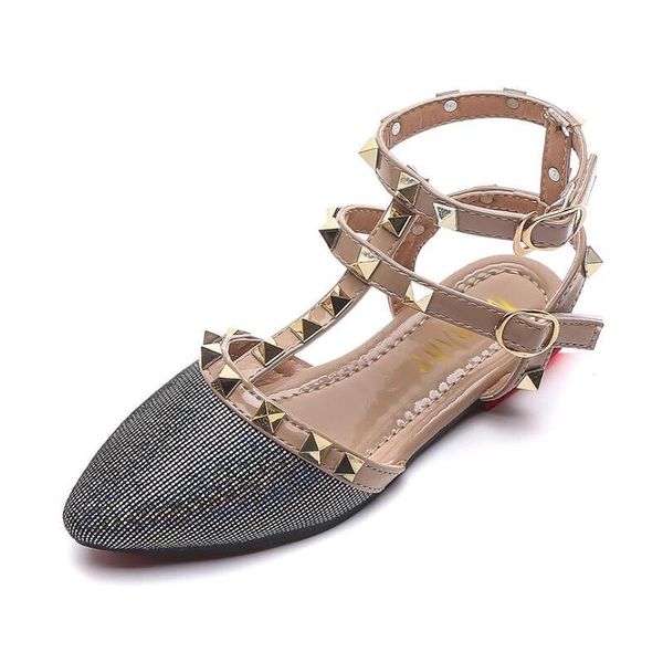 children girls sandals leather shoes 2021 summer rivet hollow princess fashion sequin, Black;red
children girls sandals leather shoes 2021 summer rivet hollow princess fashion sequin, Black;red