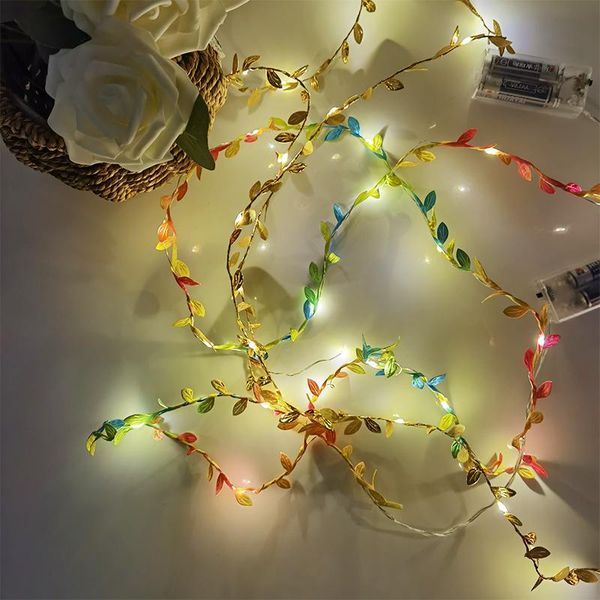 2m artificial plants green leaf garland with 20 led string light leaves ivy vine for home decorations wedding decor diy rattan decorative fl
2m artificial plants green leaf garland with 20 led string light leaves ivy vine for home decorations wedding decor diy rattan decorative fl