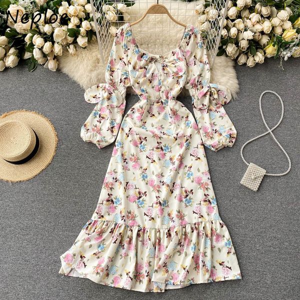neploe v neck ruffles patchwork elegant dress bohemian print summer holiday vestidos v neck puff long sleeve robe spring slim 210423, Black;gray
neploe v neck ruffles patchwork elegant dress bohemian print summer holiday vestidos v neck puff long sleeve robe spring slim 210423, Black;gray