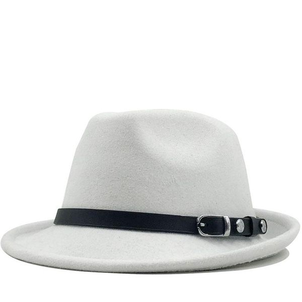 wide brim hats women's men's hat fedoras autumn winter felt warm panama chain black fashion wool chapel beach vintage wedding 2021, Blue;gray
wide brim hats women's men's hat fedoras autumn winter felt warm panama chain black fashion wool chapel beach vintage wedding 2021, Blue;gray