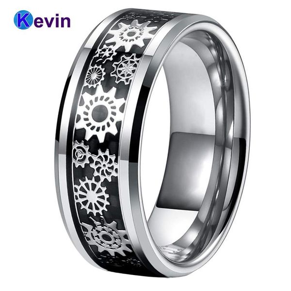 wedding rings gear ring band tungsten carbide with mechanical wheel black carbon fiber inlay 8mm comfort fit, Slivery;golden
wedding rings gear ring band tungsten carbide with mechanical wheel black carbon fiber inlay 8mm comfort fit, Slivery;golden