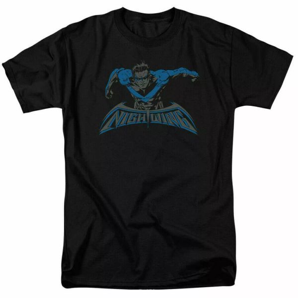 nightwing wing of the night t shirt licensed comic book tee dick grayson black, White;black
nightwing wing of the night t shirt licensed comic book tee dick grayson black, White;black