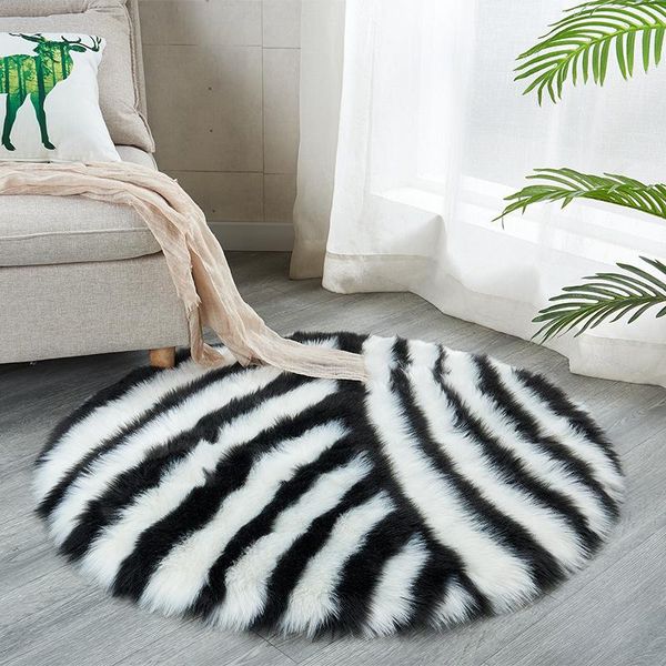 carpets round plush carpet bedroom rug imitation wool window decoration child crawling computer chair
carpets round plush carpet bedroom rug imitation wool window decoration child crawling computer chair
