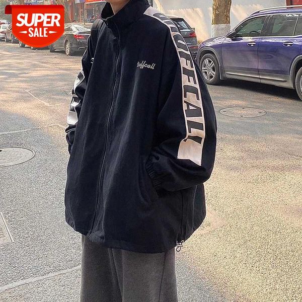 jacket male loose trend all-match casual handsome stand-up collar hip-hop student #do47, Black;brown
jacket male loose trend all-match casual handsome stand-up collar hip-hop student #do47, Black;brown