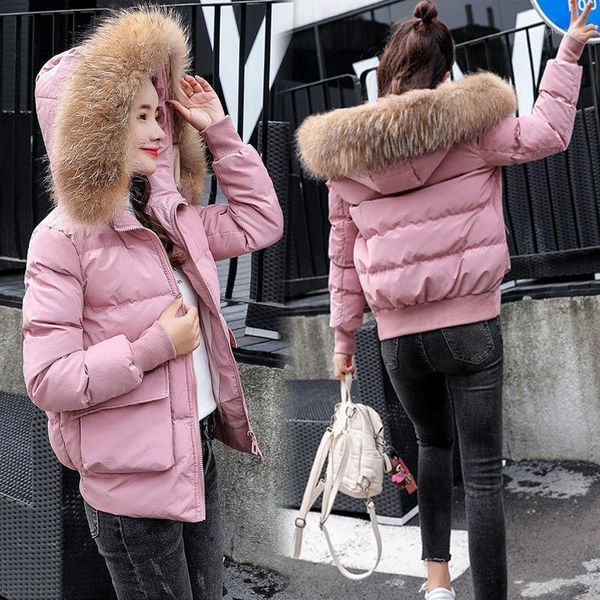 women thick filling cotton hooded jacket autumn and winter casual style woman parkas female coats women's down &, Black
women thick filling cotton hooded jacket autumn and winter casual style woman parkas female coats women's down &, Black