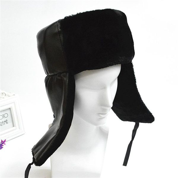 berets winter men women hat thicken faux fur keep warm outdoor windproof russian bomber hats earflap ear flaps cap ser88, Blue;gray
berets winter men women hat thicken faux fur keep warm outdoor windproof russian bomber hats earflap ear flaps cap ser88, Blue;gray