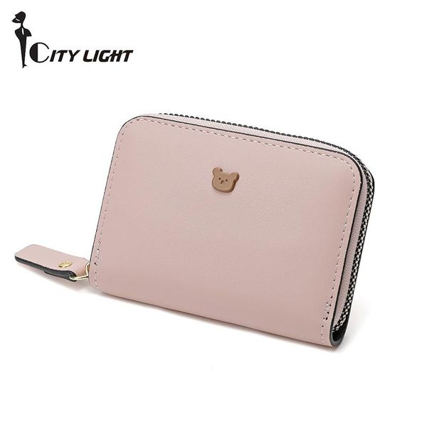 card holders zipper holder lady multiple compartment organ for bank storage, Brown;gray
card holders zipper holder lady multiple compartment organ for bank storage, Brown;gray
