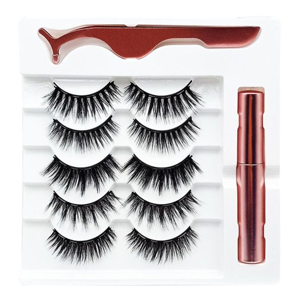 false eyelashes 3d magnetic 5 pairs eyeliner short long lasting handmade makeup tool can be used repeatedly easy to wear
false eyelashes 3d magnetic 5 pairs eyeliner short long lasting handmade makeup tool can be used repeatedly easy to wear