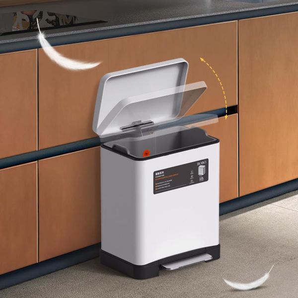 waste bins large nordic bin kitchen stainless steel luxury press waterproof trash can storage cubo basura home products 50
waste bins large nordic bin kitchen stainless steel luxury press waterproof trash can storage cubo basura home products 50