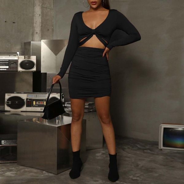 women's swimwear 2021 summer party show waist bodycon dress hollow out solid color v-neck fashion long sleeve, White;black
women's swimwear 2021 summer party show waist bodycon dress hollow out solid color v-neck fashion long sleeve, White;black