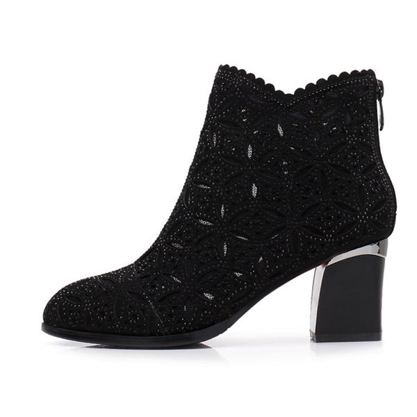dress shoes 2021 women air-mesh boots fashion short high heels summer single thick with hollow breathy uep9, Black
dress shoes 2021 women air-mesh boots fashion short high heels summer single thick with hollow breathy uep9, Black