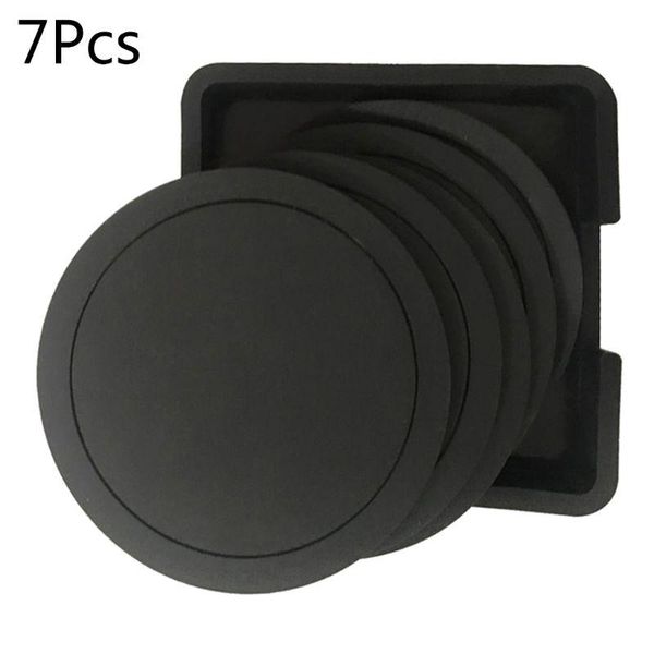 mats & pads 7pcs non-slip silicone drinking set holder cup mat round coffeee black tablefor home office
mats & pads 7pcs non-slip silicone drinking set holder cup mat round coffeee black tablefor home office