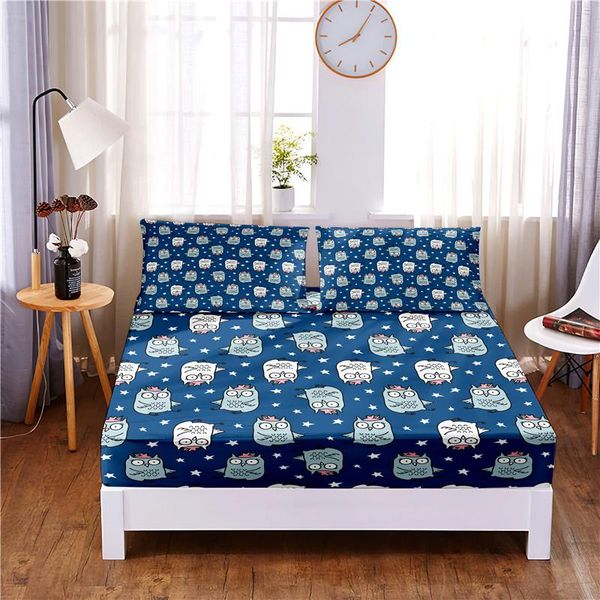 sheets & sets cartoon pattern 3pc polyester solid fitted sheet mattress cover four corners with elastic band bed sheet(2 cases)
sheets & sets cartoon pattern 3pc polyester solid fitted sheet mattress cover four corners with elastic band bed sheet(2 cases)