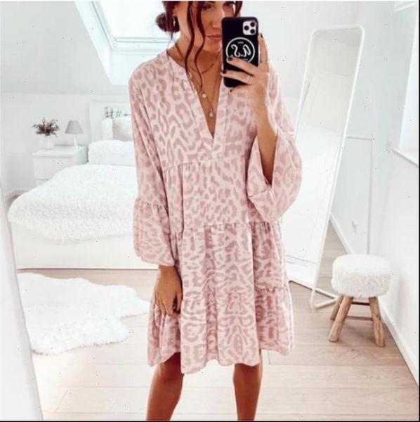 women v womens dresses neck leopard dress casual ruffle trumpet sleeve flared straight office lady loose knee length autumn, Black;gray
women v womens dresses neck leopard dress casual ruffle trumpet sleeve flared straight office lady loose knee length autumn, Black;gray