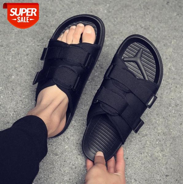 slippers for men outer wear flip flops trendy men's sandals outdoor non-slip #qb8u, Black
slippers for men outer wear flip flops trendy men's sandals outdoor non-slip #qb8u, Black