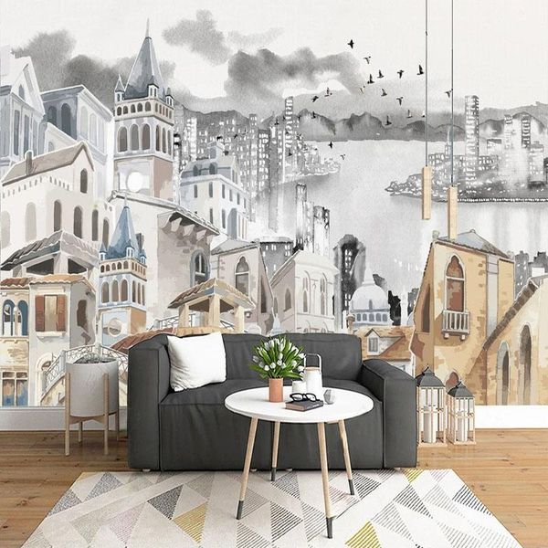 wallpapers custom 3d wallpaper modern hand-painted abstract architecture mural living room sofa tv background wall painting papel de parede
wallpapers custom 3d wallpaper modern hand-painted abstract architecture mural living room sofa tv background wall painting papel de parede