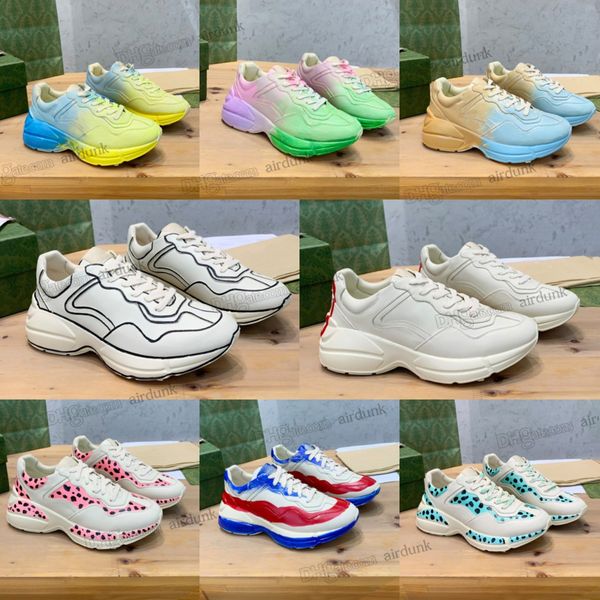 2022 designer high-quality rhyton shoes vintage sneakers men women multicolor casual brand platform daddy sneaker chaussures ladies luxurys, Black
2022 designer high-quality rhyton shoes vintage sneakers men women multicolor casual brand platform daddy sneaker chaussures ladies luxurys, Black