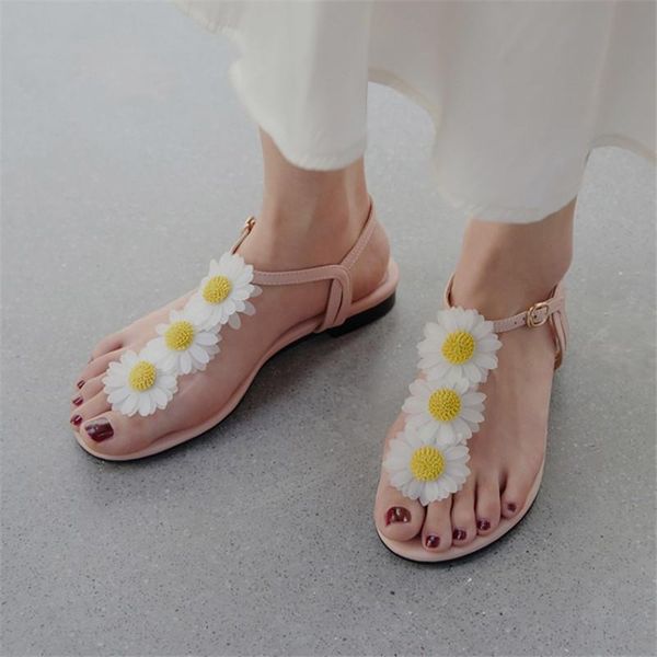 celebrity daisy flower thong sandals girls genuine leather t tied flat sandal casual comfort beach flip flops women, Black
celebrity daisy flower thong sandals girls genuine leather t tied flat sandal casual comfort beach flip flops women, Black