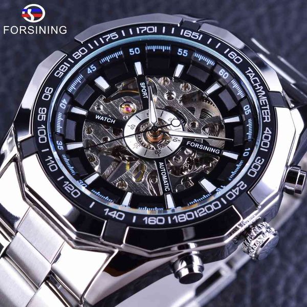 forsing watch men's fashion leisure hollow out luminous manual mechanical, Slivery;brown
forsing watch men's fashion leisure hollow out luminous manual mechanical, Slivery;brown