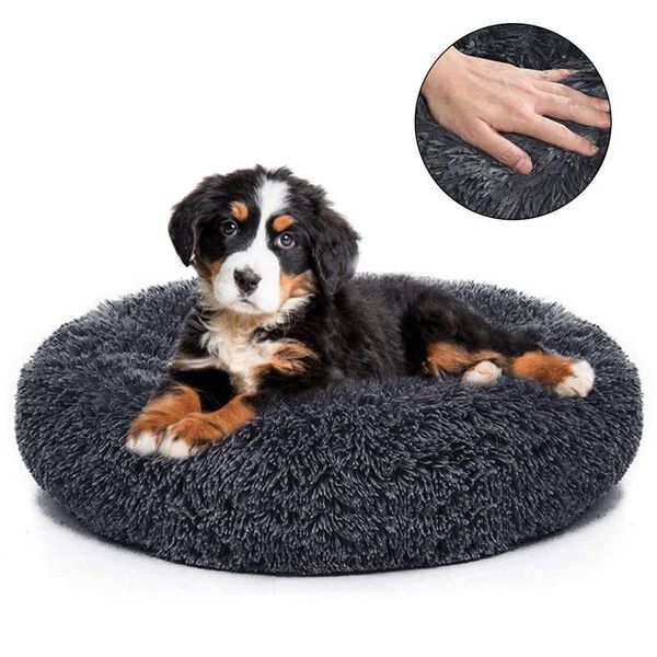 kennels & pens 80-90cm warm fleece dog bed round pet cushion for small medium large dogs cat long plush winter kennel puppy mat
kennels & pens 80-90cm warm fleece dog bed round pet cushion for small medium large dogs cat long plush winter kennel puppy mat