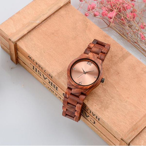 wristwatches wood watch women simple ladies red sandalwood female wooden watches no waterproof causal daily business wristwatch, Slivery;brown
wristwatches wood watch women simple ladies red sandalwood female wooden watches no waterproof causal daily business wristwatch, Slivery;brown