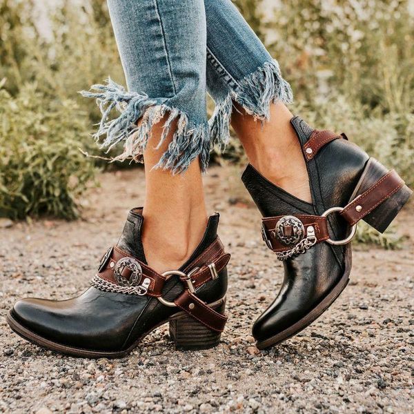 dress shoes women summer pumps high heels plus size vintage pu leather ladies ankle boots woman female mujer sapato femininod1538, Black
dress shoes women summer pumps high heels plus size vintage pu leather ladies ankle boots woman female mujer sapato femininod1538, Black