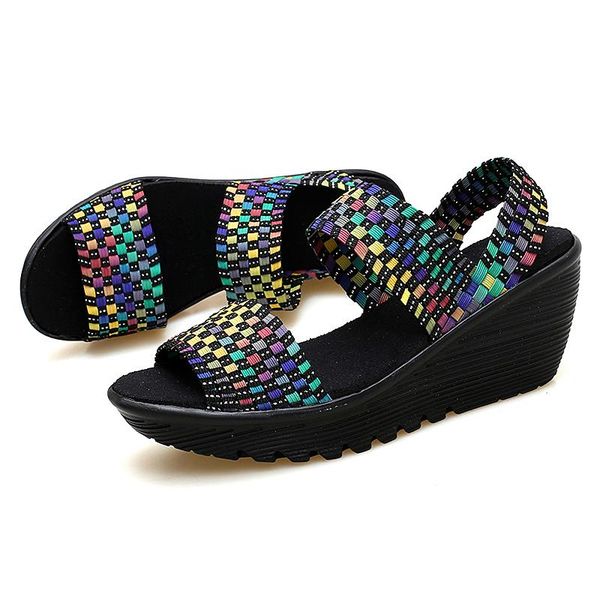 sandals 2021 summer women shoes woven flat wedge platform flip flops ankle strap high heel gladiator, Black
sandals 2021 summer women shoes woven flat wedge platform flip flops ankle strap high heel gladiator, Black