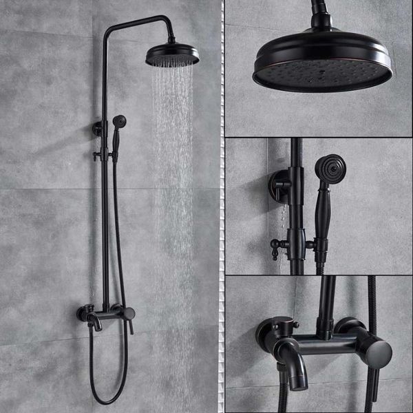 black bathroom shower faucet mixer wall mount 8" rainfall set tap brass tub spout bath mixers sets
black bathroom shower faucet mixer wall mount 8" rainfall set tap brass tub spout bath mixers sets
