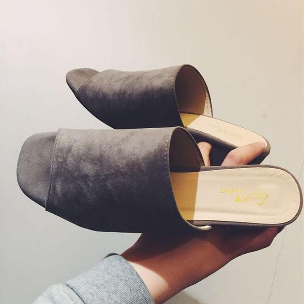 slippers 2021 fashion peep toe chunky thick heel flock mules women's summer casual comfortable style shoes 3557, Black
slippers 2021 fashion peep toe chunky thick heel flock mules women's summer casual comfortable style shoes 3557, Black