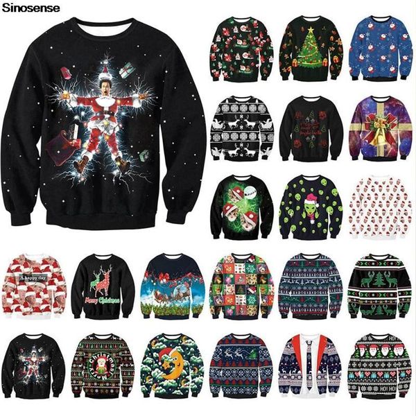 men's sweaters men women ugly christmas sweater featuring santa claus hilarious holiday party xmas autumn sweatshirt pullover jumpers, White;black
men's sweaters men women ugly christmas sweater featuring santa claus hilarious holiday party xmas autumn sweatshirt pullover jumpers, White;black