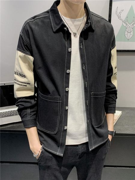 men's jackets 2021 spring model shirt jacket korean-style fashion and autumn thin clothes all-match casual, Black;brown
men's jackets 2021 spring model shirt jacket korean-style fashion and autumn thin clothes all-match casual, Black;brown