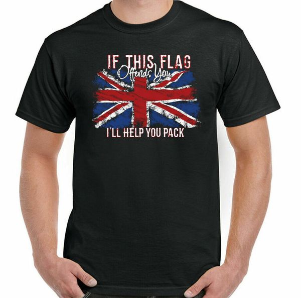 union jack shirt immigration if this flag is offended you man rugby football, White;black
union jack shirt immigration if this flag is offended you man rugby football, White;black