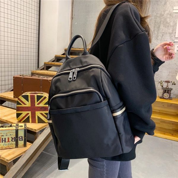 bags wallet backpack versatile 2021 women's bag practical multi pocket travel men's student's, Black;red
bags wallet backpack versatile 2021 women's bag practical multi pocket travel men's student's, Black;red