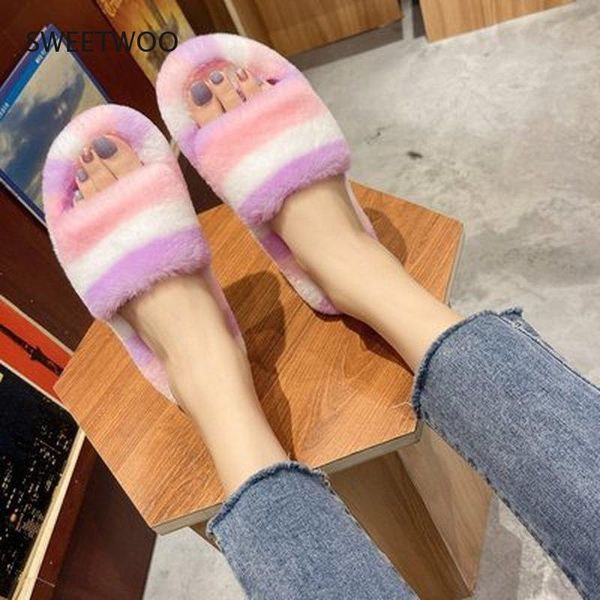 slippers 2021 flat women's shoes low-color sandals massage rome autumn short plush rubber basic models, Black
slippers 2021 flat women's shoes low-color sandals massage rome autumn short plush rubber basic models, Black