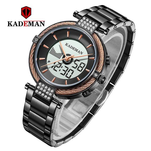 wristwatches kademan black watches women fashion luxury led digital watch casual ladies brand waterproof, Slivery;brown
wristwatches kademan black watches women fashion luxury led digital watch casual ladies brand waterproof, Slivery;brown