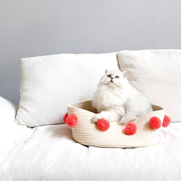 cat beds & furniture handmade cotton rope woven pet nest and dog sleeping bed round litter pad suitable for small
cat beds & furniture handmade cotton rope woven pet nest and dog sleeping bed round litter pad suitable for small