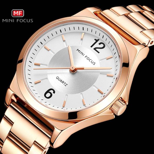 wristwatches minifocus fashion business women watches quartz analog clock rose gold stainless steel strap lady simple wristwatc, Slivery;brown
wristwatches minifocus fashion business women watches quartz analog clock rose gold stainless steel strap lady simple wristwatc, Slivery;brown